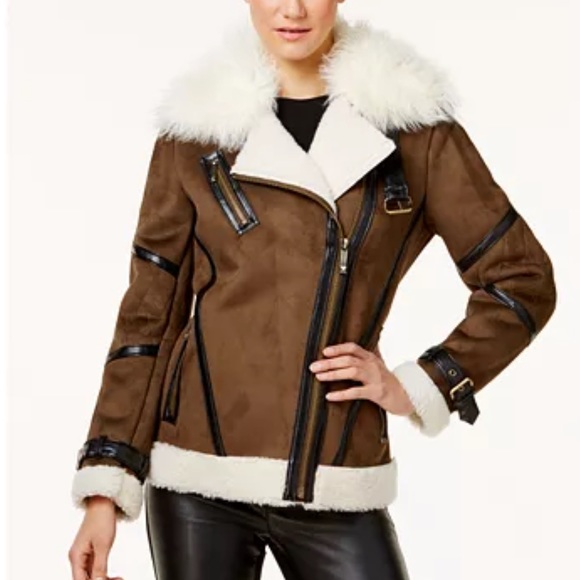 Michael Kors Jackets & Blazers - Michael Kors faux shearling jacket